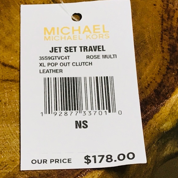 Michael Kors Jet Set XL Pop Out Clutch Wristlet - Picture 8 of 8